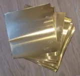 Plaque laiton 0.5 mm
