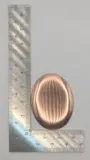 ovale cuivre